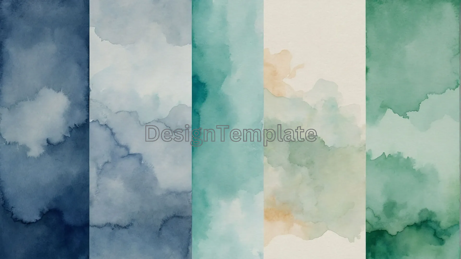 Soothing Pastel Abstract Watercolor Background Image
